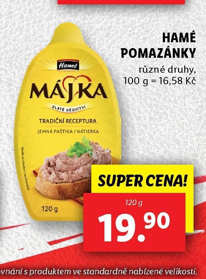 Hamé pomazánky - Lidl aktualniletaky.eu
