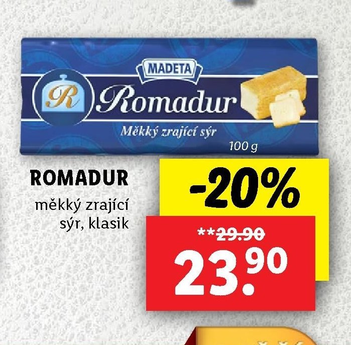 Madeta Romadur - Lidl aktualniletaky.eu