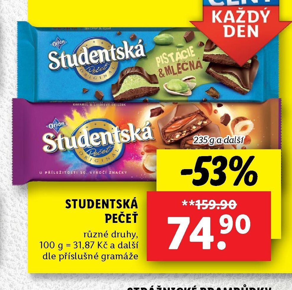 Studentská pečeť - Lidl aktualniletaky.eu