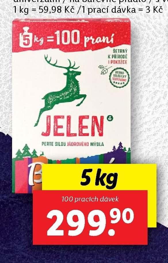 Jelen mýdlový prášek - Lidl aktualniletaky.eu