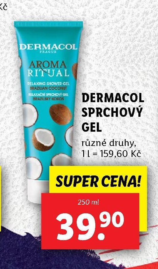 Dermacol sprchový gel - Lidl aktualniletaky.eu