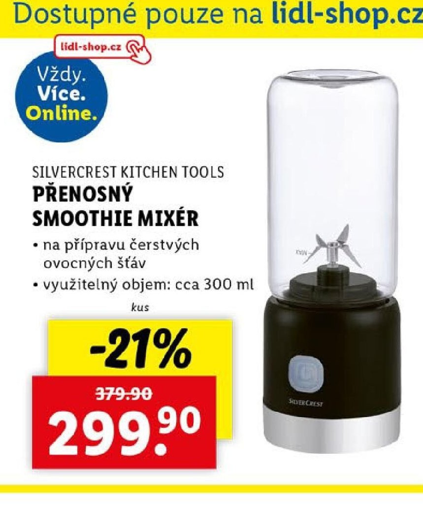 SILVERCREST KITCHEN TOOLS PŘENOSNÝ SMOOTHIE MIXÉR - Lidl aktualniletaky.eu