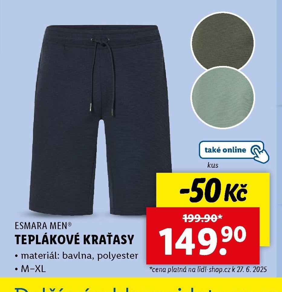 ESMARA MEN TEPLÁKOVÉ KRAŤASY - Lidl aktualniletaky.eu