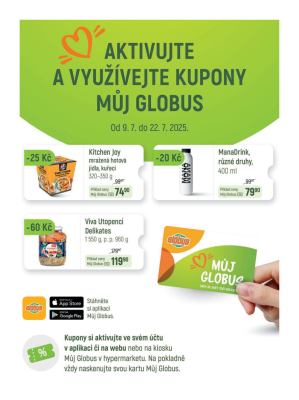 aktuální leták Globus 9.7.2025-15.7.2025