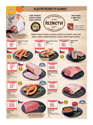 aktuální leták Globus 9.7.2025-15.7.2025