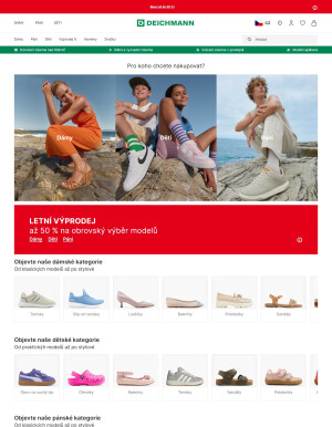 aktuální leták DEICHMANN 9.7.2025-15.7.2025