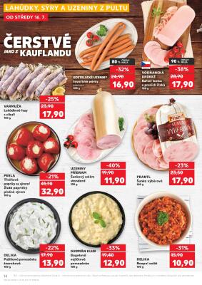 aktuální leták Kaufland 16.7.2025-22.7.2025