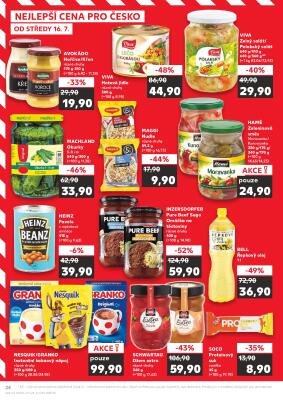 aktuální leták Kaufland 16.7.2025-22.7.2025