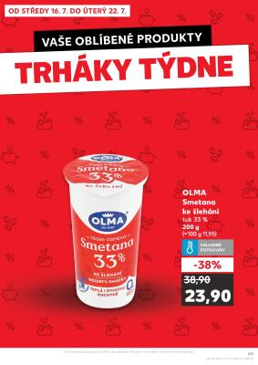 aktuální leták Kaufland 16.7.2025-22.7.2025