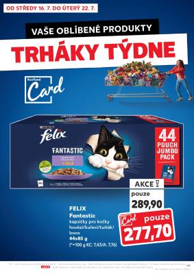 aktuální leták Kaufland 16.7.2025-22.7.2025
