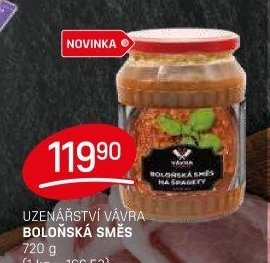 Uzenářství Vávra boloňská směs - FLOP aktualniletaky.eu