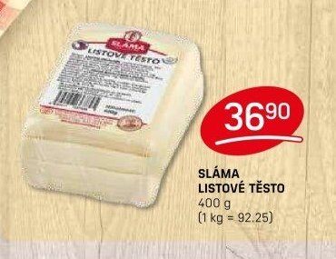 SLÁMA LISTOVÉ TĚSTO - FLOP aktualniletaky.eu