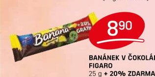 BANÁNEK V ČOKOLÁDĚ FIGARO - FLOP aktualniletaky.eu
