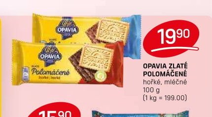 OPAVIA ZLATÉ POLOMÁČENÉ 100 g - FLOP aktualniletaky.eu