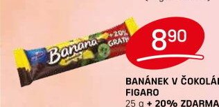 BANÁNEK V ČOKOLÁDĚ FIGARO - FLOP aktualniletaky.eu