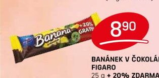 BANÁNEK V ČOKOLÁDĚ FIGARO - FLOP aktualniletaky.eu