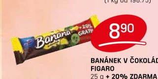 BANÁNEK V ČOKOLÁDĚ FIGARO - FLOP aktualniletaky.eu