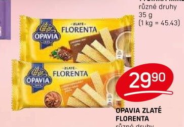 OPAVIA ZLATÉ FLORENTA 112 g - FLOP aktualniletaky.eu