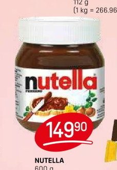 NUTELLA 600 g - FLOP aktualniletaky.eu