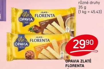 OPAVIA ZLATÉ FLORENTA 112 g - FLOP aktualniletaky.eu