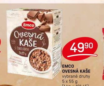 EMCO OVESNÁ KAŠE 5 x 55 g - FLOP aktualniletaky.eu