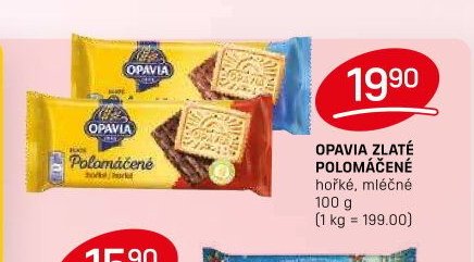 OPAVIA ZLATÉ POLOMÁČENÉ 100 g - FLOP aktualniletaky.eu