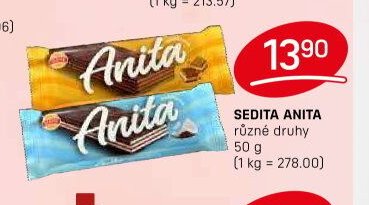 SEDITA ANITA různé druhy 50 g - FLOP aktualniletaky.eu