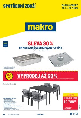 aktuální leták Makro 16.7.2025-29.7.2025