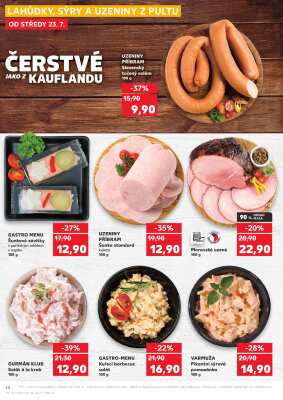 aktuální leták Kaufland 23.7.2025-29.7.2025