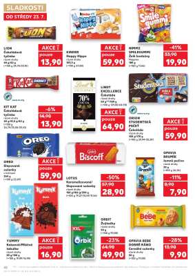 aktuální leták Kaufland 23.7.2025-29.7.2025