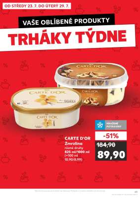 aktuální leták Kaufland 23.7.2025-29.7.2025