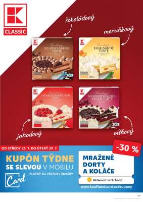 aktuální leták Kaufland 23.7.2025-29.7.2025