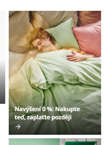 Navýšení 0 %: Nakupte teď, zaplaťte později - IKEA aktualniletaky.eu