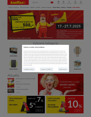 aktuální leták bauMax 23.7.2025-29.7.2025