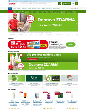 aktuální leták Dr. Max 23.7.2025-29.7.2025
