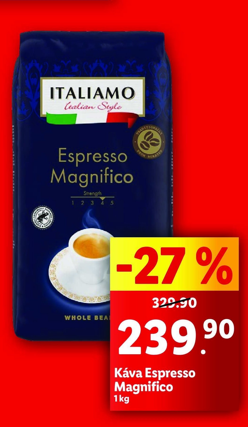 Káva Espresso Magnifico - Lidl aktualniletaky.eu