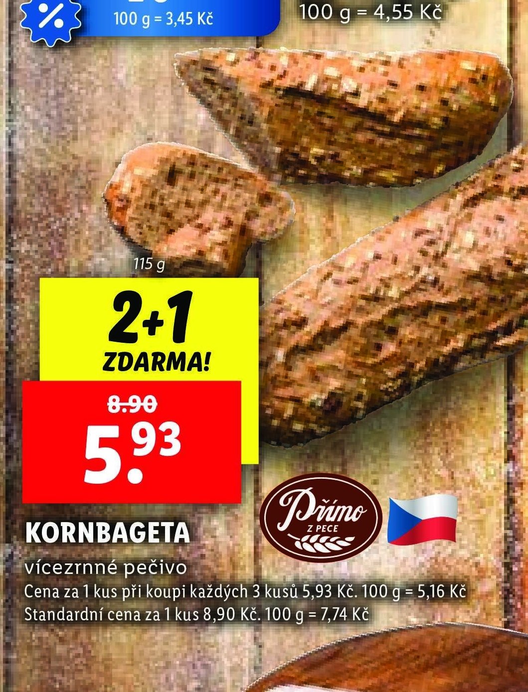 Kornbageta - Lidl aktualniletaky.eu