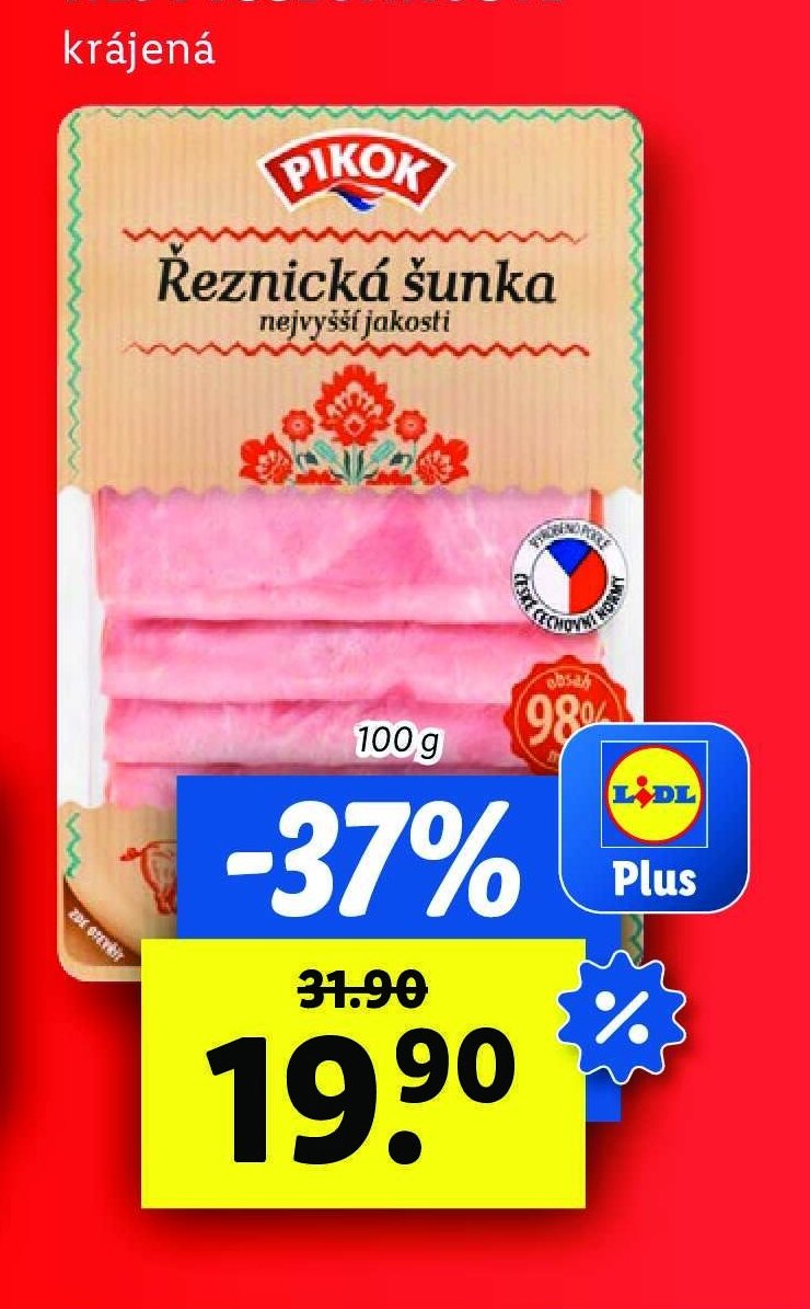 Řeznická šunka - Lidl aktualniletaky.eu