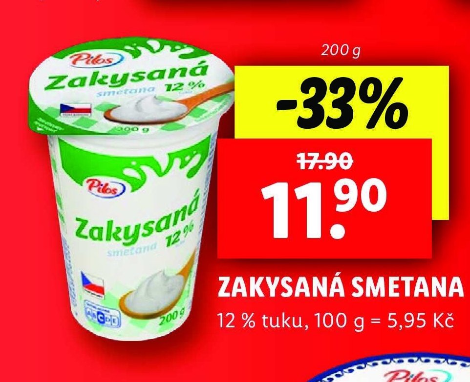 Zakysaná smetana - Lidl aktualniletaky.eu