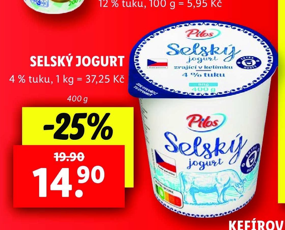 Selský jogurt - Lidl aktualniletaky.eu