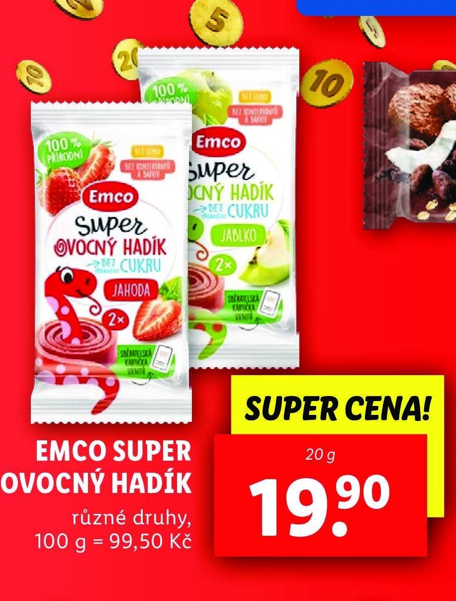 EMCO SUPER OVOCNÝ HADÍK - Lidl aktualniletaky.eu
