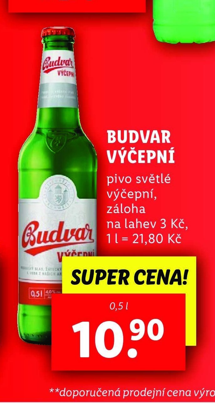 Budvar výčepní - Lidl aktualniletaky.eu