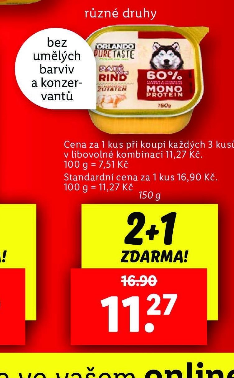 ORLANDO PATE PRO PSY - Lidl aktualniletaky.eu