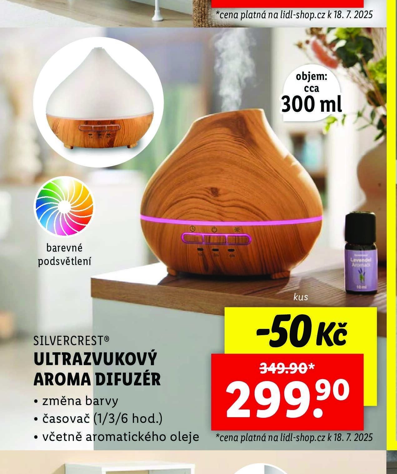 SILVERCREST URAZVUKOVÝ AROMA DIFUZÉR - Lidl aktualniletaky.eu