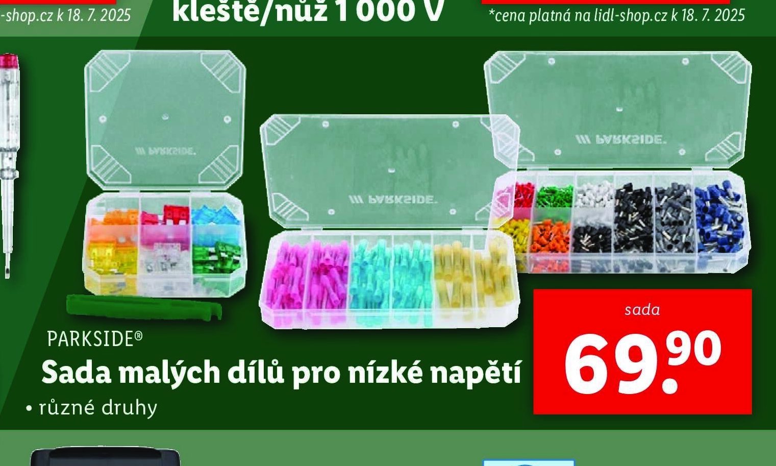 PARKSIDE Sada malých dílů pro nízké napětí - Lidl aktualniletaky.eu