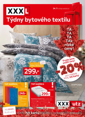 aktuální leták XXXLutz 28.7.2025-24.8.2025