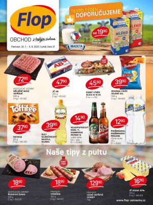 aktuální leták FLOP 30.7.2025-5.8.2025