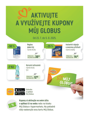 aktuální leták Globus 30.7.2025-5.8.2025