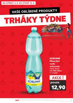 aktuální leták Kaufland 6.8.2025-12.8.2025