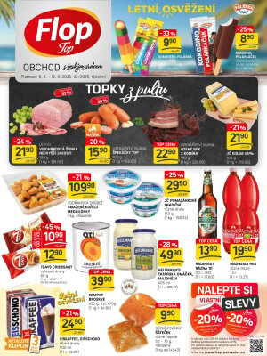aktuální leták FLOP TOP 6.8.2025-12.8.2025